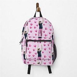 Tom Holland pink backpack
