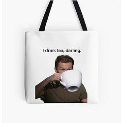 Tom Holland I drink tea darling All Over Print Tote Bag