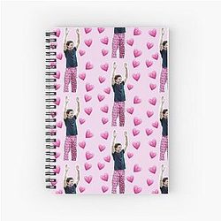 Tom Holland print Notebook