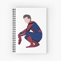 Tom Holland as Spider-Man Spiral Notebook