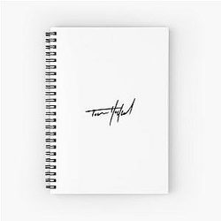 Tom Holland Signature Notebook