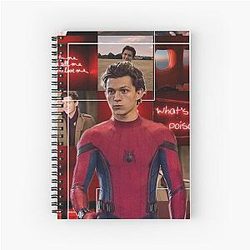 Tom Holland Custom Case Kids Mask Spiral Notebook