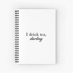 Tom Holland - I Drink Tea Darling Notebook