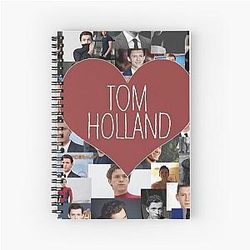 Tom Holland Spiral Notebook