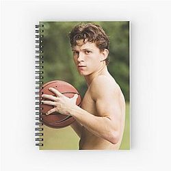 Tom Holland Basketball Notebook