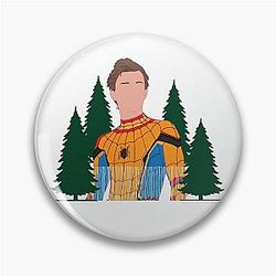 funny Tom Holland Pin