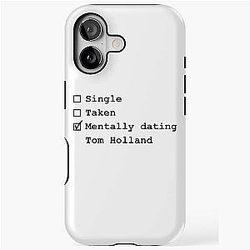 Mentally Dating Tom Holland iPhone Tough Case
