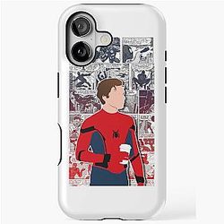Tom Holland Graphic iPhone Case