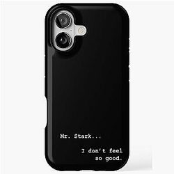 Mr. Stark I don't feel good - Tom Holland iPhone Tough Case