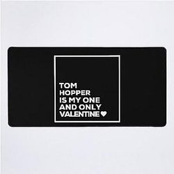 Tom Hopper Is My One Valentine Desk Mat