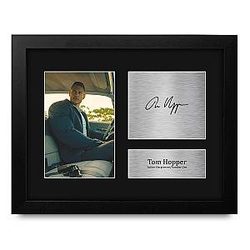 HWC Trading Tom Hopper The Umbrella Academy Luther Gift Printed Signed Autograph Picture for TV Show Fans - US Letter Framed