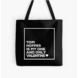 Tom Hopper Is My One Valentine All Over Print Tote Bag