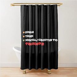 Mentally Committed To Tom Shower Curtain