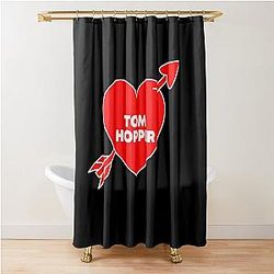In Love With Tom Hopper Shower Curtain