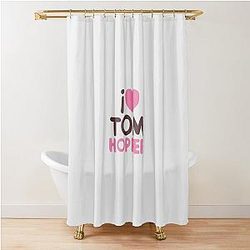 I Love Tom Hopper Shower Curtain