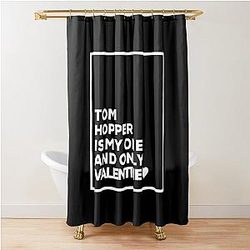 Tom Hopper Is My One Valentine Shower Curtain