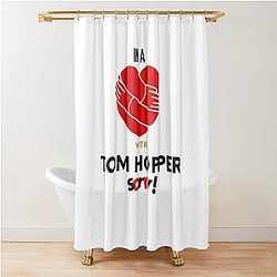 In A Relationship with Tom Hopper Shower Curtain