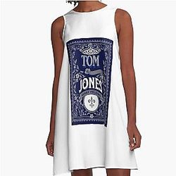 Tom Jones -Henry Fielding Book Cover Art A-Line Dress
