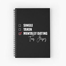 Mentally Dating Tom Jones Notebook