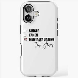 Mentally Dating Tom Jones iPhone Case