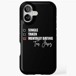 Mentally Dating Tom Jones iPhone Case