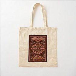 The History of Tom Jones - Henry Fielding Book Cover Art Cotton Tote Bag
