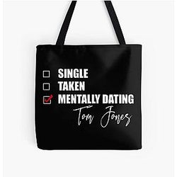 Mentally Dating Tom Jones Tote Bag