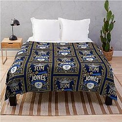 Tom Jones - Henry Fielding Book Cover Art Throw Blanket