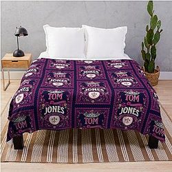Tom Jones - Henry Fielding Book Cover Art Throw Blanket