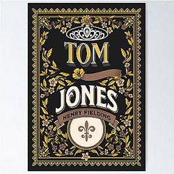 Tom Jones - Henry Fielding Book Cover Art Poster