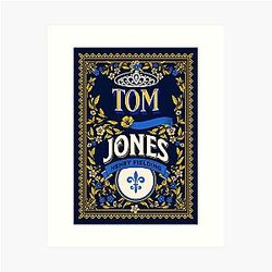 Tom Jones - Henry Fielding Book Cover Art Print