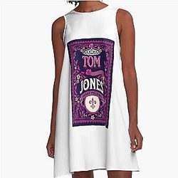 Tom Jones - Henry Fielding Book Cover Art A-Line Dress