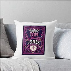Tom Jones - Henry Fielding Book Cover Art Pillow