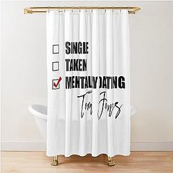 Mentally Dating Tom Jones Shower Curtain