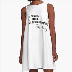 Mentally Dating Tom Jones A Line Dress