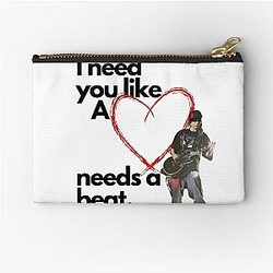 I need you like a heart need a beat - Tommy Kaulitz Zipper Pouch
