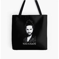 Tom Kaulitz Tokyo Hotel design black white All Over Print Tote Bag