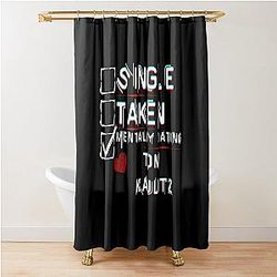 Mentally Dating Tom Kaulitz Shower Curtain