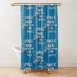 Mentally Dating Tom Kaulitz Shower Curtain