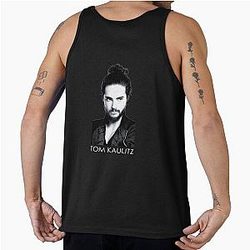 Tom Kaulitz Tokyo Hotel design black and Tank Top
