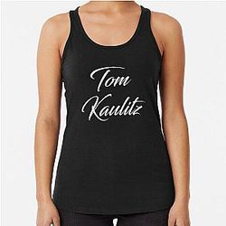 Tom Kaulitz (white) Racerback Tank Top