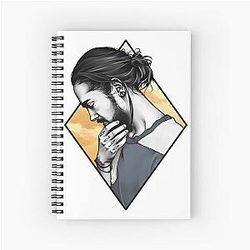 SUN Tom Kaulitz Spiral Notebook