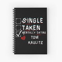 Mentally Dating Tom Kaulitz Spiral Note Pad