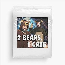 Birthday Gift Tom Segura 2 Bears Cave Retro Wave Duvet Cover