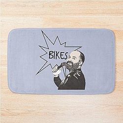 Bikes - Tom Segura Bathroom Mat