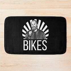 Lover gift bikes for Tom Segura's movie fan bath mat
