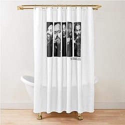 Birthday Gifts Tom Segura Black White Idol Gift for You Shower Curtain