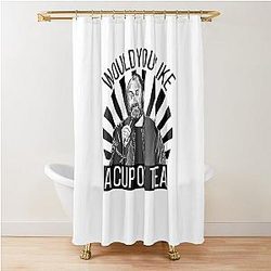 Gift for Men Would You Like A Tea Cup Tom Segura Gift Movie Fans Shower Curtain
