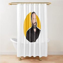 Beautiful Model Tom Segura Fan Art and Merch for Movie Fans Shower Curtain