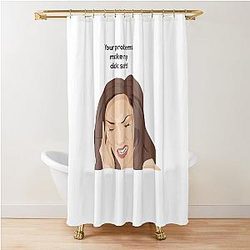 Music Vintage Retro Tom Segura Your Problems With My Dick Soft Love You Shower Curtain